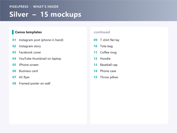 Silver – Canva Complete